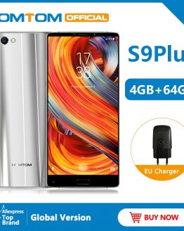 Original version HOMTOM S9 Plus 18:9HD+ 5.99" Tri-bezelless Full Display Cell phone MTK6750T Octa Core 4G+64GB 4G LTE Smartphone