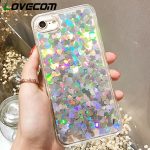 Glitter Sequin Quicksand Transparent Phone Case For iPhone 11 Pro Max