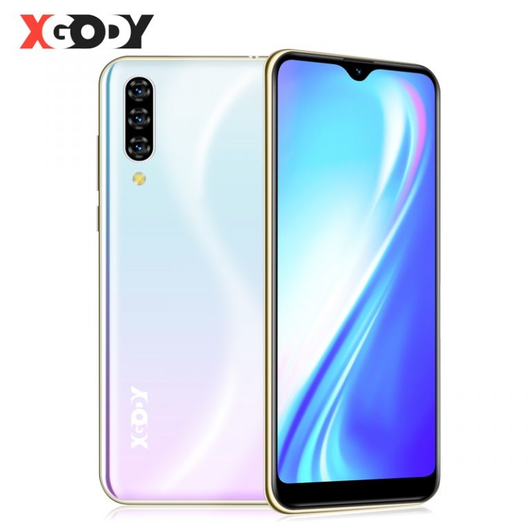 XGODY 3G Waterdrop Smartphone 6.26 Full Screen Face Unlock Mobile Phone