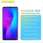 Doogee N20 4G Smartphone 6.3" Waterdrop Screen Mobile Phone 4GB+64GB Octa Core 16MP Triple Rear Cameras 4350mAh 10w Quick Charge