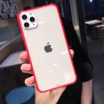 Shockproof Bumper Transparent Silicone Phone Case For iPhone