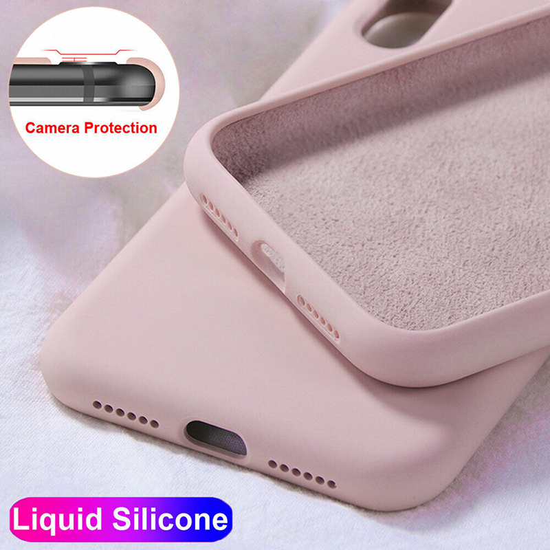 YISHANGOU Case For Apple iPhone 11 Pro Max 6 S 7 8 Plus X XS MAX XR Cute Candy Color Couples Soft Silione Shockproof Back Cover