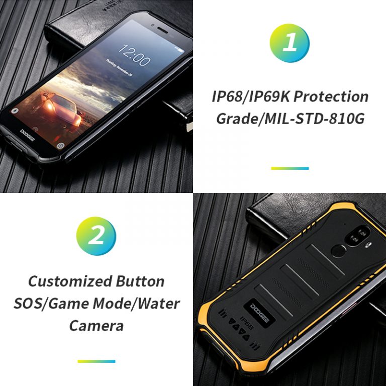 DOOGEE S40 Lite Quad Core 2GB 16GB Fingerprint Face ID