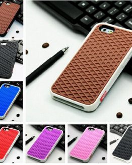 VANS Waffle Case For Apple iPhone X 10 8 7 6 6S 5 5s 7 plus SE Cover Soft Rubber Silicone Waffle Shoe Sole Mobile Phone Funda