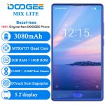 Original DOOGEE MIX Lite Smartphone Dual Camera 5.2'' Quad Core