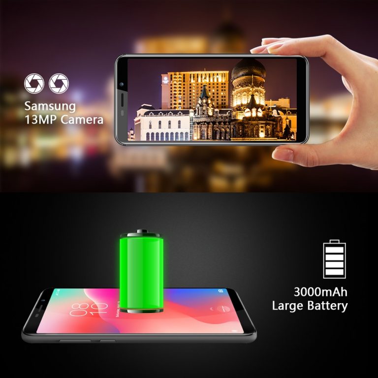 Original version HOMTOM C1 16G ROM 5.5"Mobile Phone 13MP Camera
