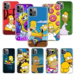 The Simpsons Case for Apple iphone 11 Pro XS Max XR X 7 8 6 6S Plus 5 5S SE 10 Ten Gift Silicone Phone Cover Coque