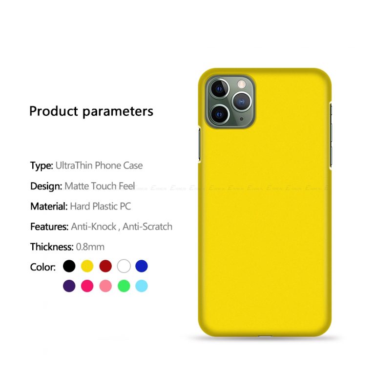 Case Ultra Thin Slim Plastic Back Cover For iPhone 11 Pro Max