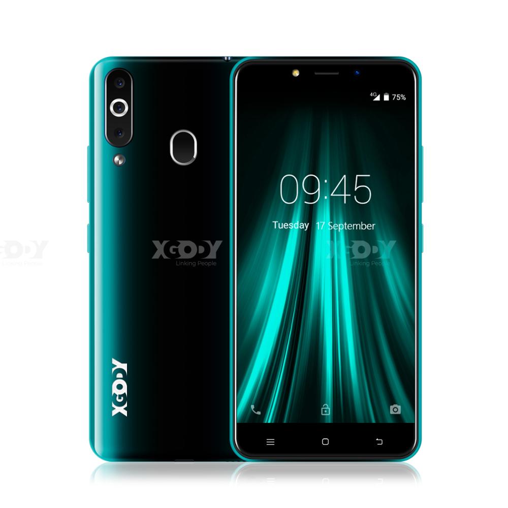 XGODY K20Pro Dual SIM 4G Smartphone Android 6.0 5.5" 18:9 Full Screen 2GB 16GB MTK6737 Quad Core 5MP Camera 2300mAh Mobile Phone
