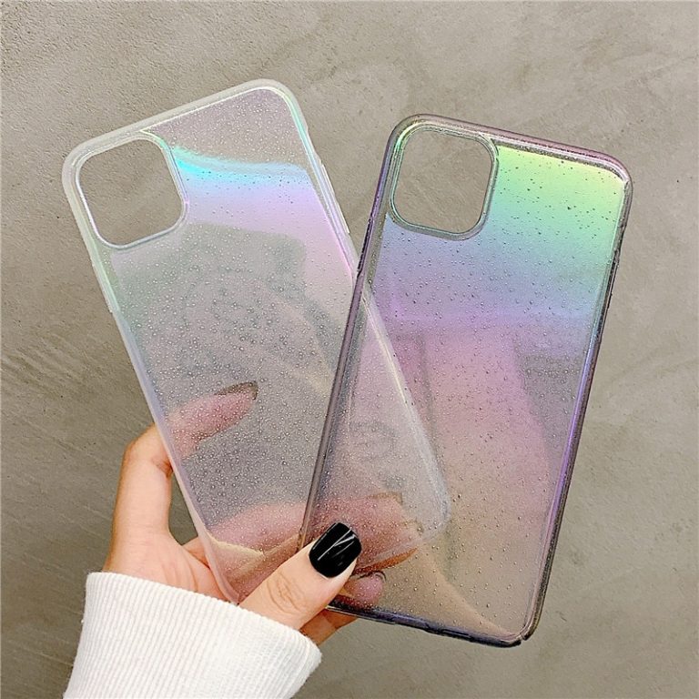 N1986N Rainbow Laser Case For iPhone 11 11 Pro Max X XR XS Max 6 6s 7 8 Plus Luxury Colorful Water Drop Hard PC For iPhone X 11 2 N1986N Rainbow Laser Case For iPhone 11 11 Pro Max X XR XS Max 6
