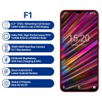 UMIDIGI F1 6.3" Waterdrop FHD smartphone Android 9.0 Helio P60 AI Global Band