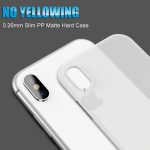 0.26mm Ultra Thin Phone Case For Iphone Xr Xs Max X 8 7 6 6s Plus Matte