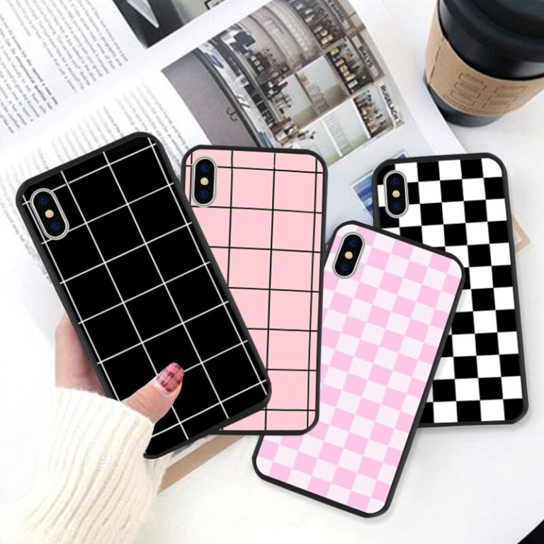 Checkerboard Plaid Checked Checkered Phone Case For iPhone 11 Pro XS