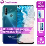 Oukitel C17 Triple Rear Cameras 6.35” Smartphone MT6763 Octa Core