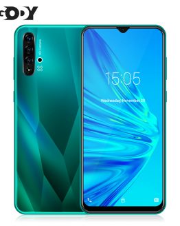 XGODY A50 3G Smartphone 6.5" 19:9 Waterdrop Screen Mobile Phone Android 9.0 1GB+4GB MT6580 Quad Core Dual SIM 5MP Camera 3000mAh