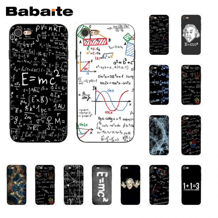 Babaite Formulas Math formul Mathematics E=mc2 Printing Phone Case for iphone 11 Pro 11Pro Max 8 7 6 6S Plus X XS MAX 5 5S SE XR Babaite Formulas Math formul Mathematics E=mc2 Printing Phone Case for iphone 11 Pro 11Pro Max 8 7 6 6S Plus X XS MAX 5 5S SE XR