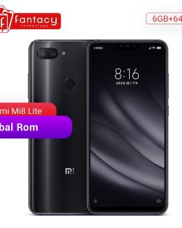 Global Rom Xiaomi Mi 8 Lite 6GB 64GB Snapdragon 660 AIE Octa Core 6.26" 1080P Smartphone MIUI IR Face ID AI Dual Camera 24MP