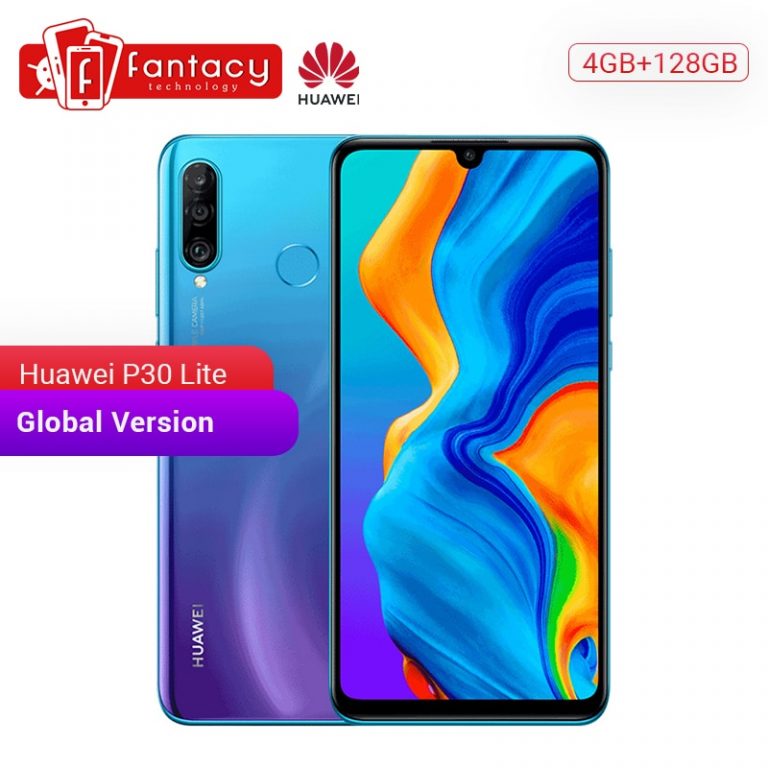 Global Version Huawei P30 Lite 4GB 128GB Smartphone 24MP Triple Cameras 32MP Front Camera 6.15'' Full Screen Kirin 710 18W QC