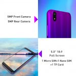 LEAGOO Z10 Android Mobile Phone 5.0" 18:9 Display 1GB RAM 8GB ROM