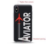 SOFT TPU Silicone Phone Case for iphone 11 11Pro XSMax X XR XS Aircraf