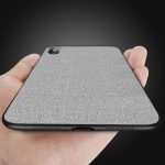 Ultra-thin Soft TPU Silicone Cloth Texture Case Cover For iPhone 11 XS Max