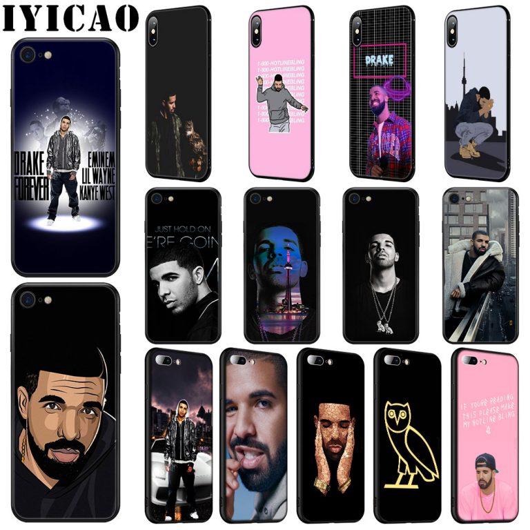 IYICAO Rapper Drake Soft Silicone Case for iPhone 11 Pro Max