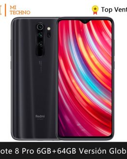 Xiaomi Redmi Note 8 Pro Smartphone(6GB RAM 64GB ROM telefono movil free new NFC android Quad camera) [Global Version]