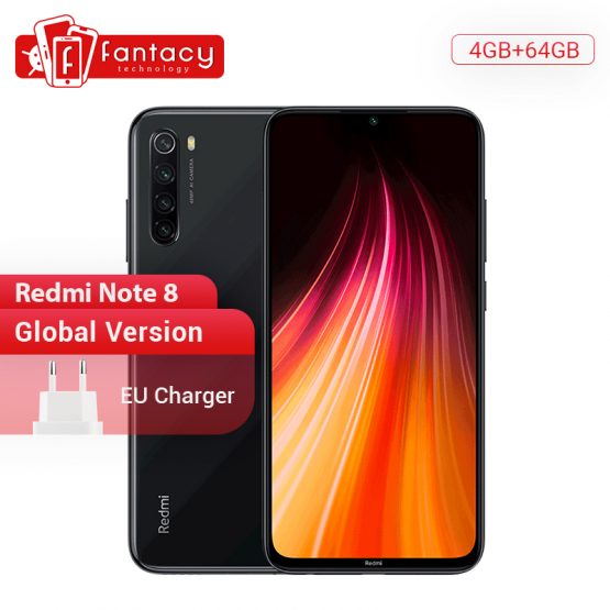 Global Version Xiaomi Redmi Note 8 4G 64G 48MP Quad Camera Smartphone Snapdragon 665 Octa Core 6.3" FHD Screen 4000mAh