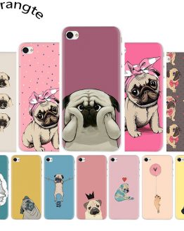 Pug Life Hard phone cover case for iphone 5 5s 5C SE 6 6s 7 8 plus X XR XS 11 Pro Max