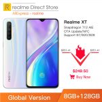 Global Version Realme XT 8GB RAM 128GB ROM NFC Mobile Phone Snapdragon 712 AIE 64MP Quad Camera 4000mAh Fast Charge Smartphone