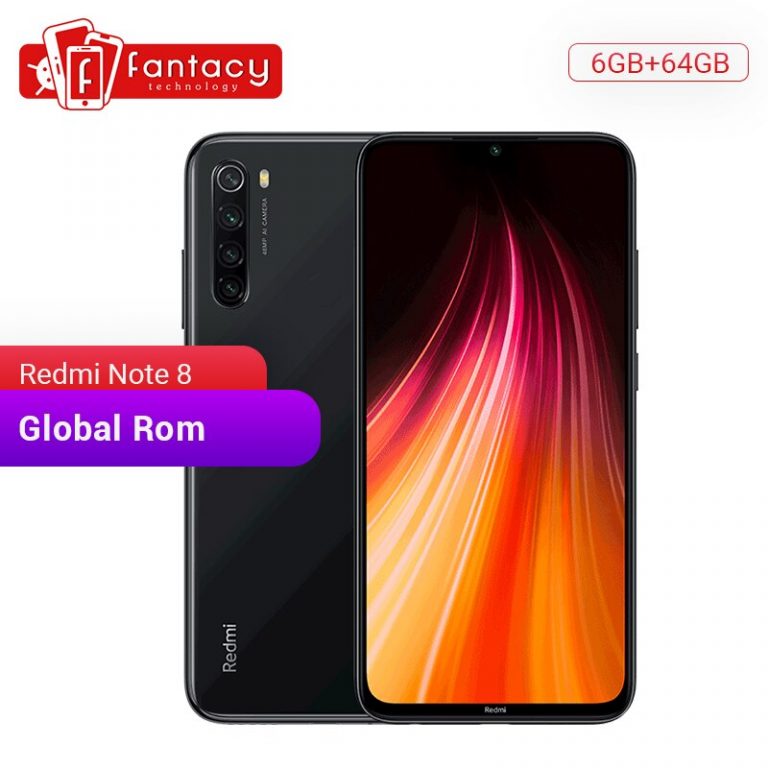 Global ROM Xiaomi Redmi Note 8 6GB 64GB 48MP Quad Camera Smartphone Snapdragon 665 Octa Core 6.3 FHD Screen 4000mAh Quick Charge