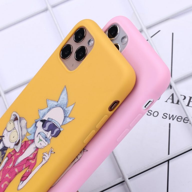 Rick And Morty Funny Cartoon Comic Memes Phone Cover For iPhone 11 Pro Max X XS XR Max 7 8 7Plus 8Plus 6S SE Soft Silicone Case 2 Rick And Morty Funny Cartoon Comic Memes Phone Cover For iPhone