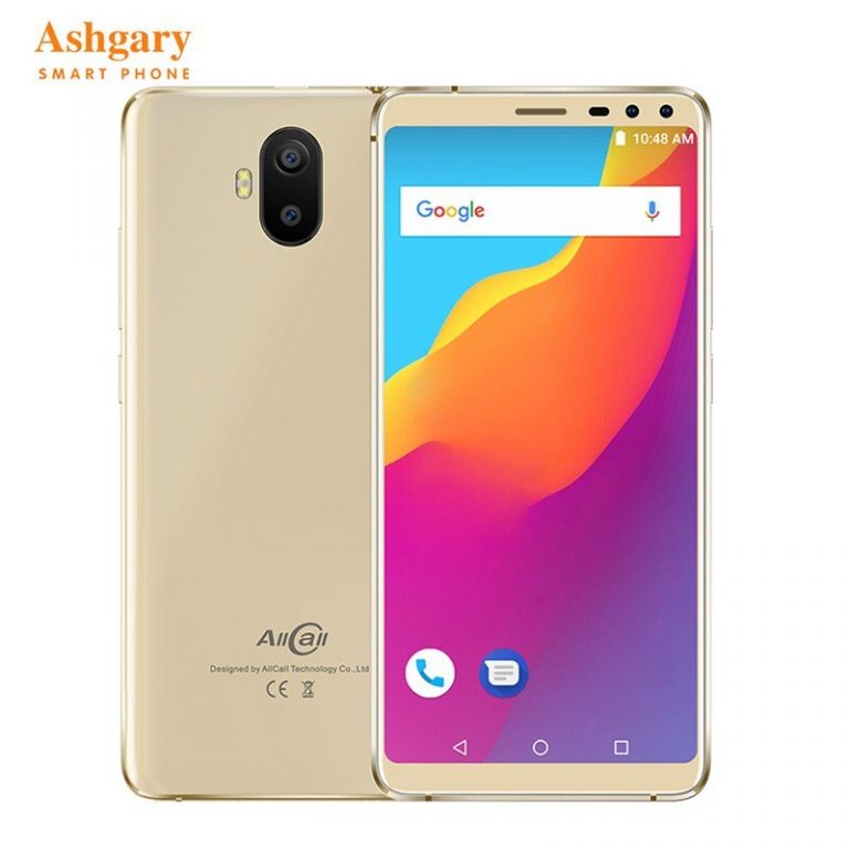 AllCall S1 3G Smartphone Original Android 8.1 Phablet 5.5" MT6580 Quad Core 2GB RAM 16GB ROM 13.0MP+2.0MP Rear Cameras 5000mAh