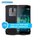 Doogee S55 4G LTE Dual Sim IP68 Smartphone Android 8.0 Octa Core 4G+64G