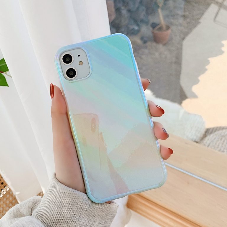 Blu-ray Glitter Phone Case For iPhone 11 Pro Max XR XS Max 7 8 Plus