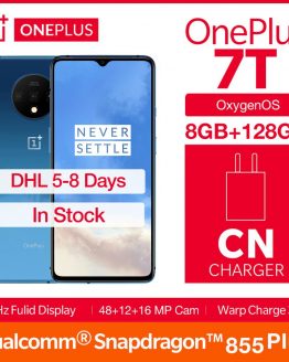 Global ROM OnePlus 7T Fulid AMOLED 6.55" Smartphone 90Hz Snapdragon 855 Plus NFC UFS 3.0 48 MP Triple Cameras