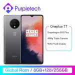 Global ROM OnePlus 7T Snapdragon 855 Plus 6.55'' AMOLED Screen 90Hz Fluid Display 48MP Triple Cameras UFS 3.0 NFC Smartphone