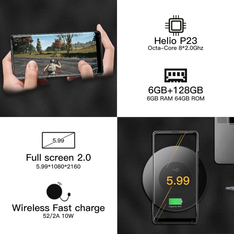 AllCall MIX 2 4G Mobile Phone Helio P23 Octa-Core 6GB RAM 64GB ROM