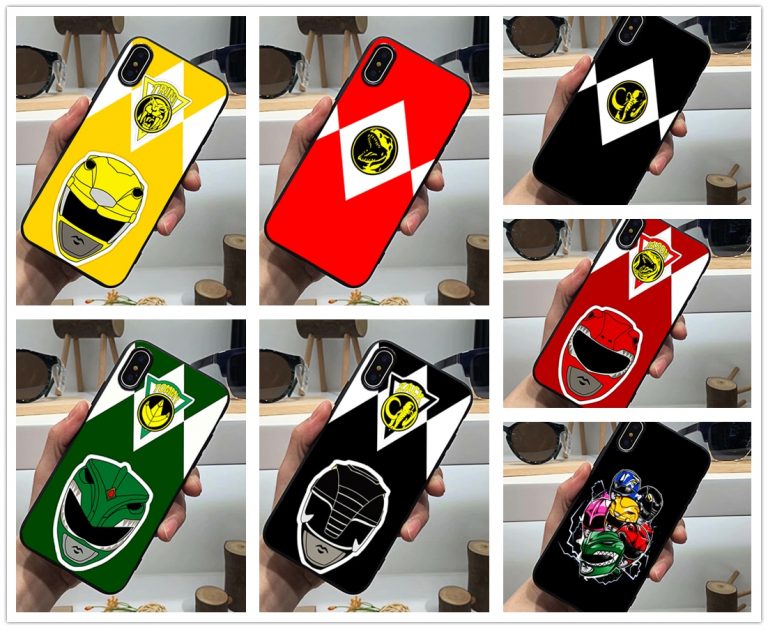 Power Rangers phone case hero black soft cover for iPhone 11 Pro Max