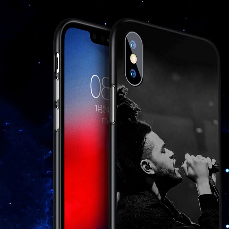 Q14 The Weeknd TPU Phone Cover for Apple iPhone 6 6S 7 8 Plus 5 5S SE X XS