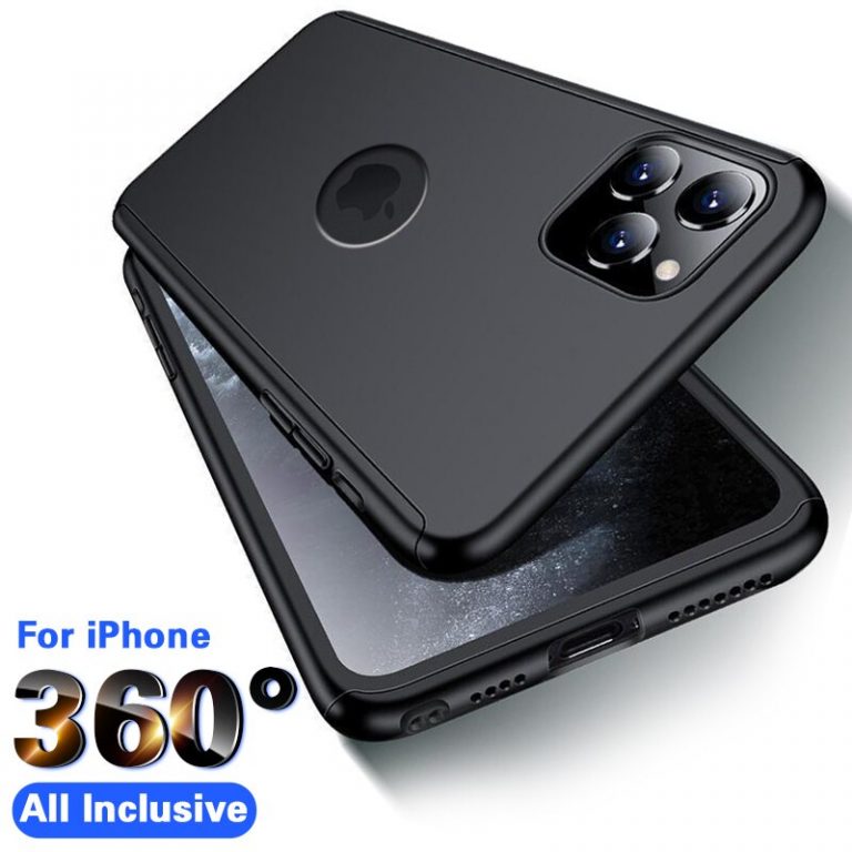 360 Full Cover Phone Case For iPhone 11 X XR XS Max 5 6 6s 7 8 Plus Protective Cover For iPhone X XR 11 Pro max Case With Glass 360 Full Cover Phone Case For iPhone 11 X XR XS Max 5 6 6s 7 8 Plus Protective Cover For iPhone X XR 11 Pro max Case With Glass