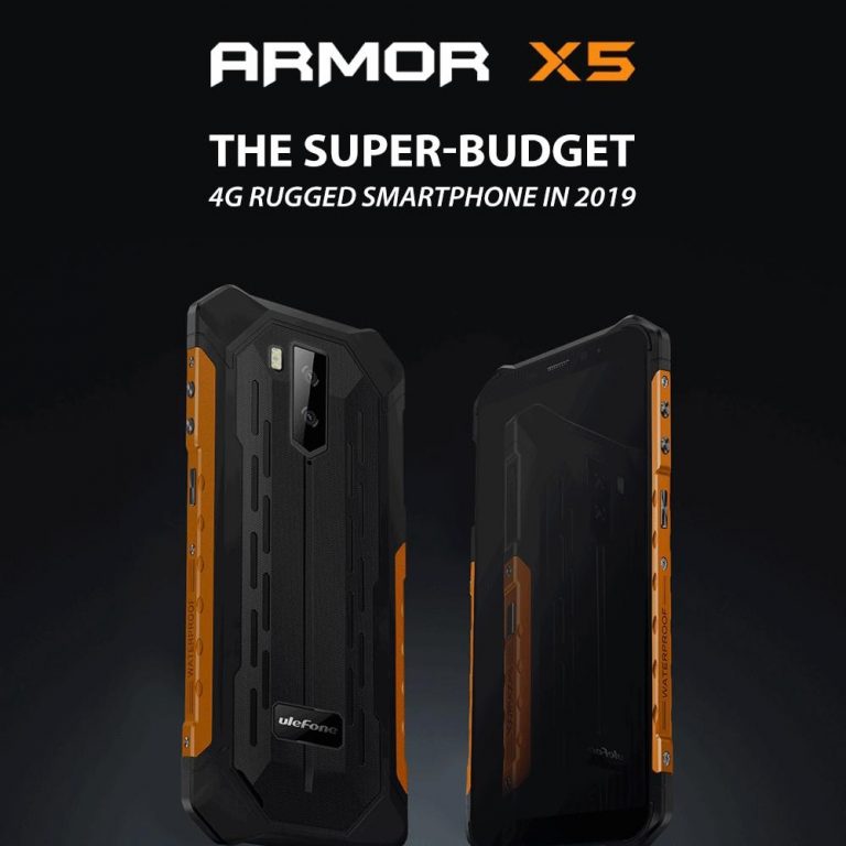Ulefone Armor X5 Rugged Mobile Phone 5.5" Android 9.0 Octa Core Cellphone