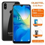 OUKITEL C15 Pro+ 6.088'' Water Drop Screen 4G Smartphone Android 9.0 3GB+32GB Fingerprint cell phones 2.4G/5G WiFi Mobile Phone