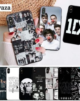 One Direction High-end Protector Silicone Case for iPhone 5 5S 6 6S Plus 7 8 11 Pro X XS Max XR