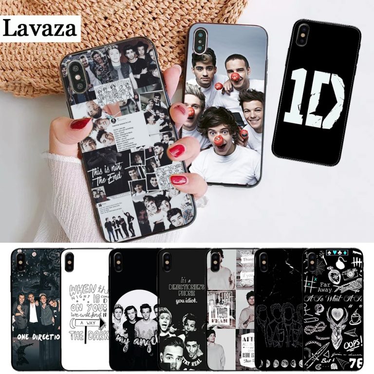 One Direction High-end Protector Silicone Case for iPhone 5 5S 6 6S Plus 7 8 11 Pro X XS Max XR