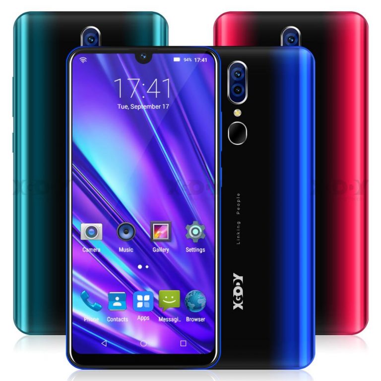XGODY 9T Pro 3G Mobile Phone 2800mAh 2GB 16GB 6.26'' QHD Screen