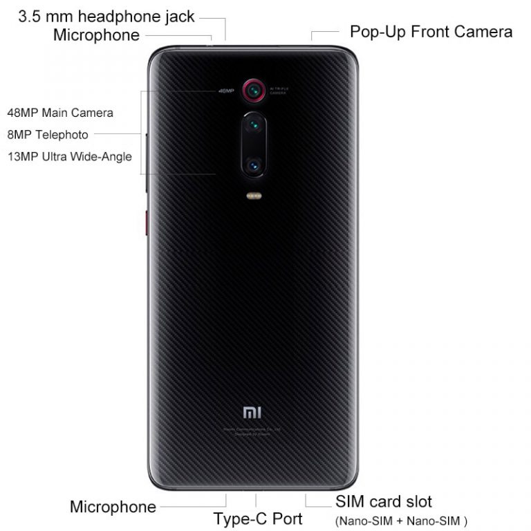 Xiaomi Mi 9T 6GB 64GB Snapdragon 730 48MP Camera 4000mAh