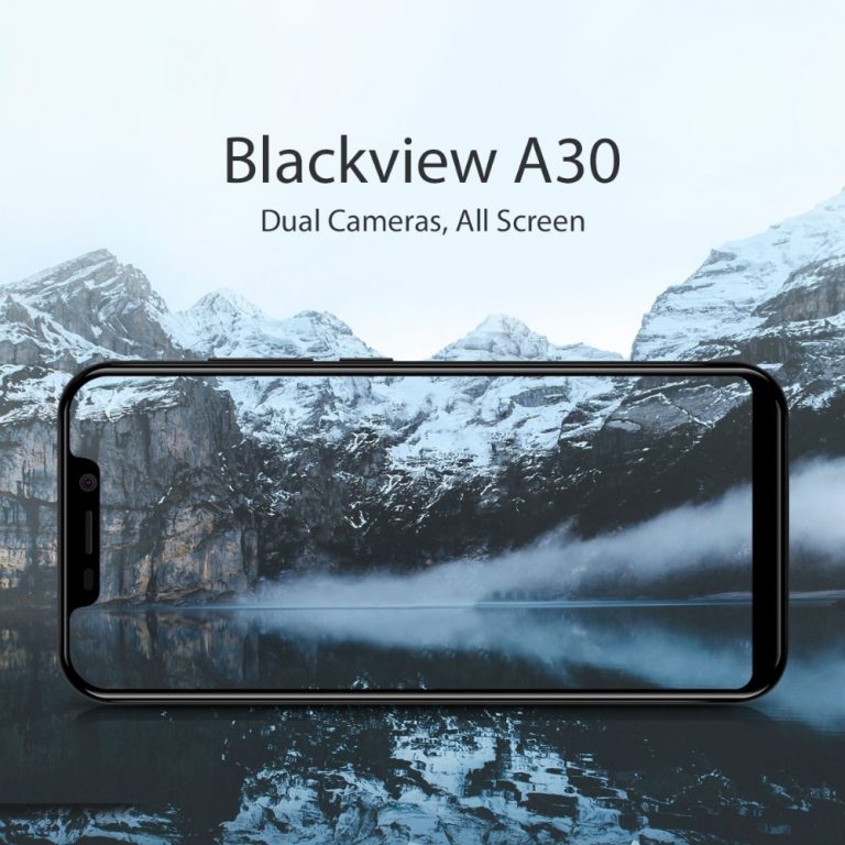 Original New Blackview A30 Smartphone Android 8.1 Dual SIM Cards QHD