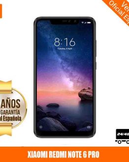 [Official Spanish Version Warranty] Xiaomi Note Redmi 6 Pro Smartphones 6.26 ”Screen notched 4 hard GB 64 hard GB, dual SIM