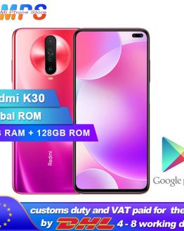 Global ROM Xiaomi Redmi K30 8GB 128GB 4G Smartphone Snapdragon 730G Octa Core 64MP Camera 120HZ Fluid Display 4500mAh